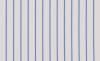 White with Blue Stripes