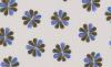 Blue, Green, and Brown Floral Dot