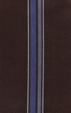 Brown with Blue/Grey Stripe