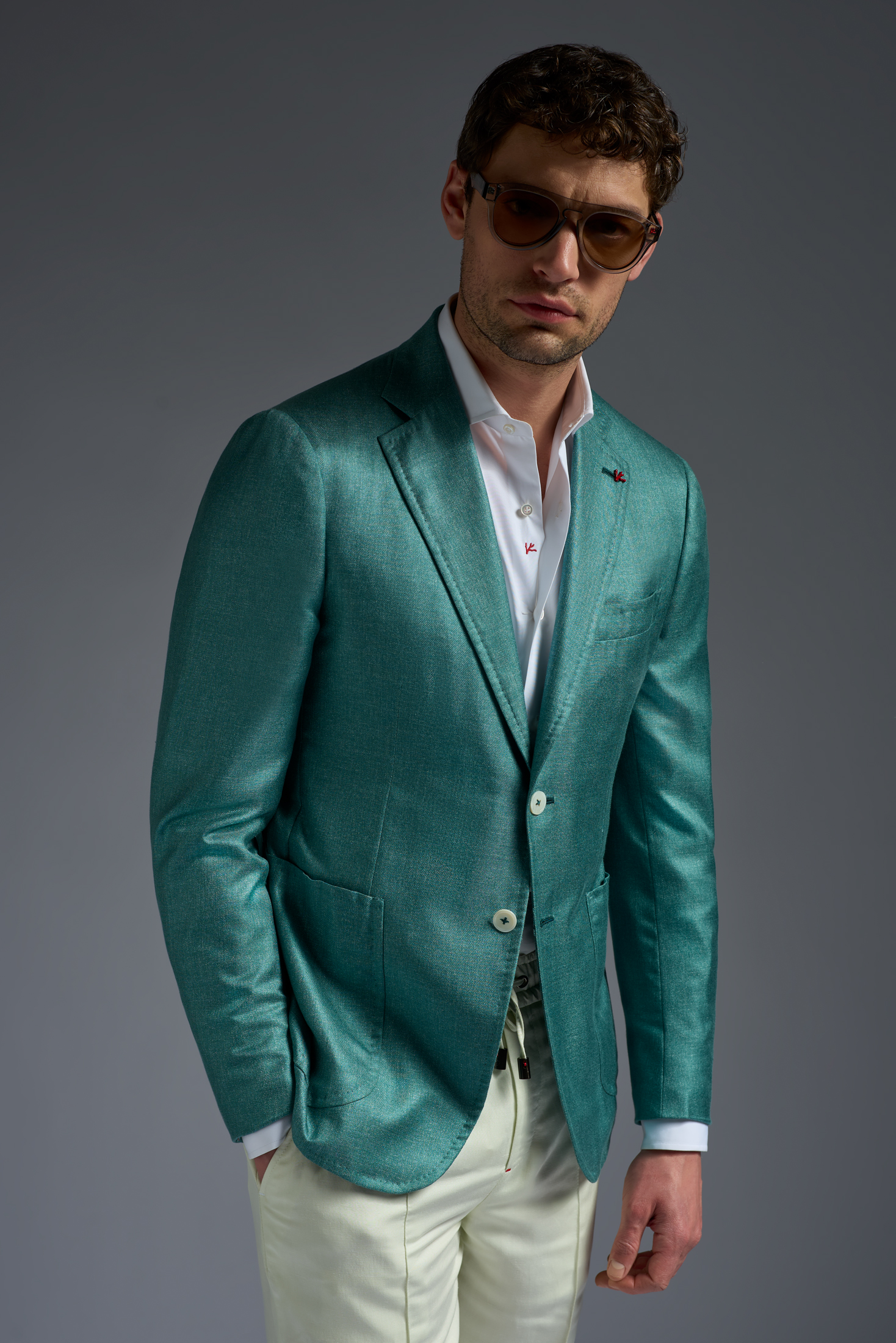 【美品】ISAIA tailored jacket green size 46 ISAIA Tailored Jacket/46/Wool/GRY/Check | eBay
