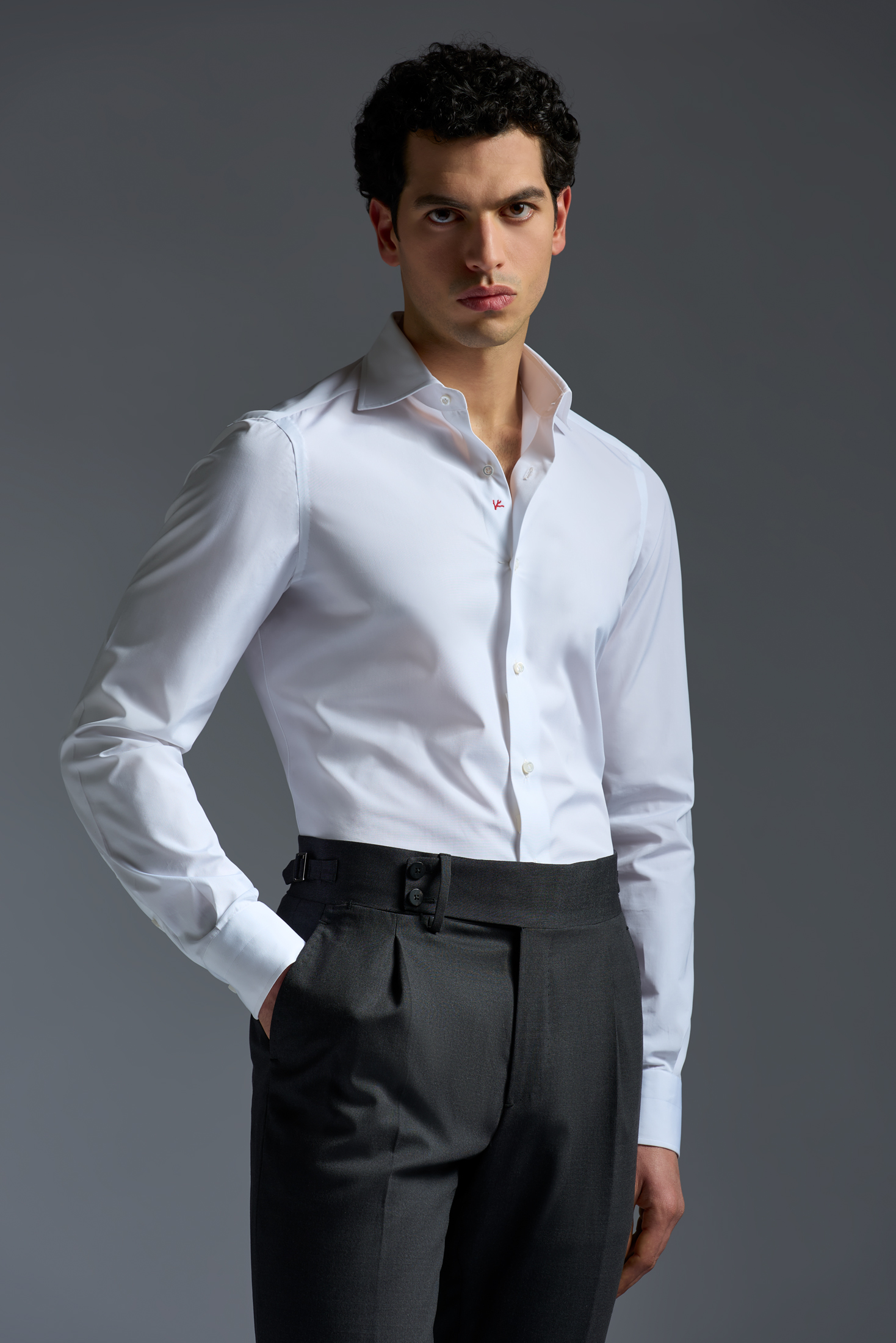 ISAIA ドレスシャツ Mix Dress Shirt