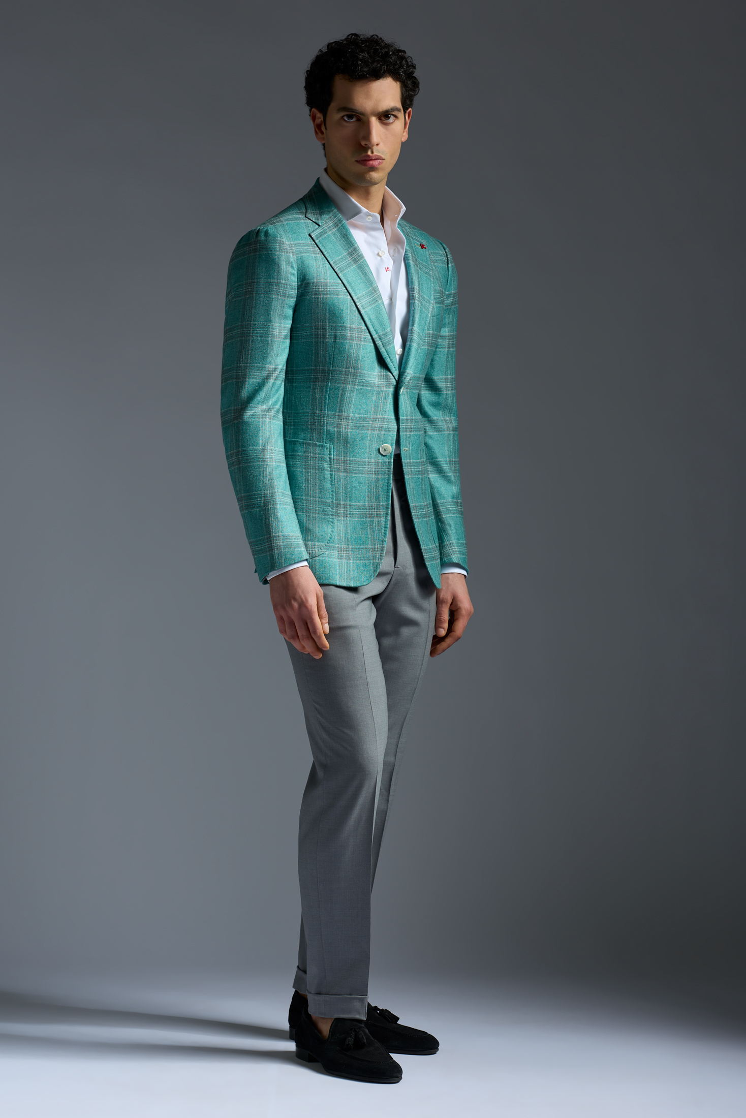 ISAIA tailored jacket green size 46 | eBay