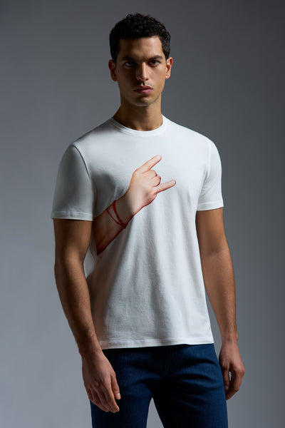 Gesture T-Shirt Tiene 'E Ccorna